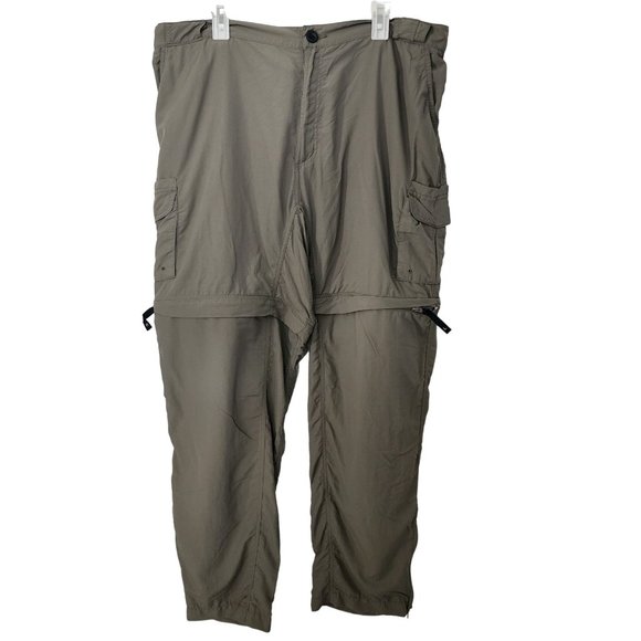 Magellan Outdoors Pants Magellan Fish Gear Mens Green Convertible